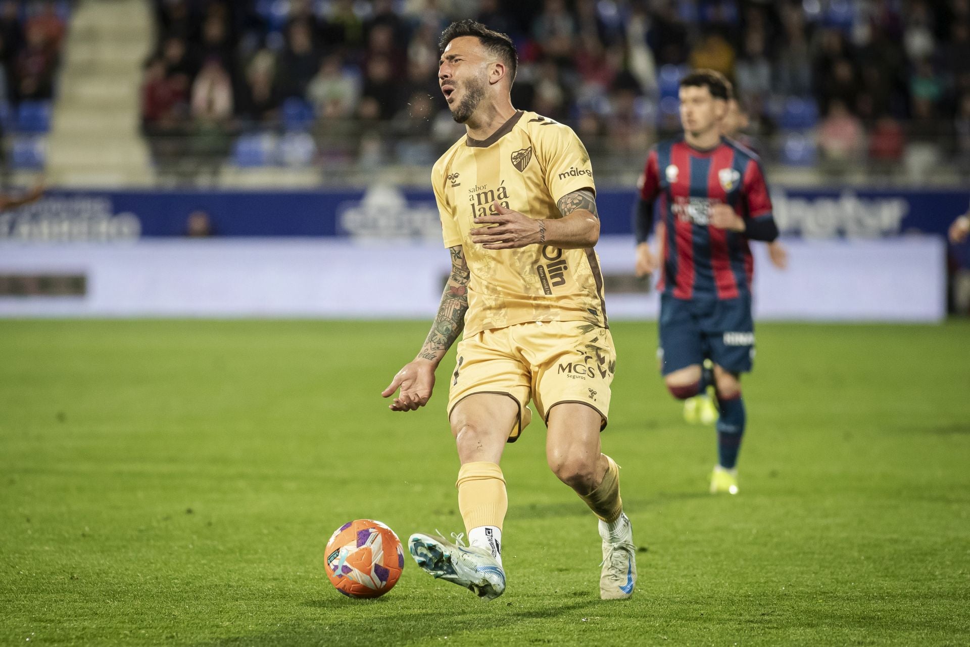 Las mejores imágenes del Huesca-Málaga
