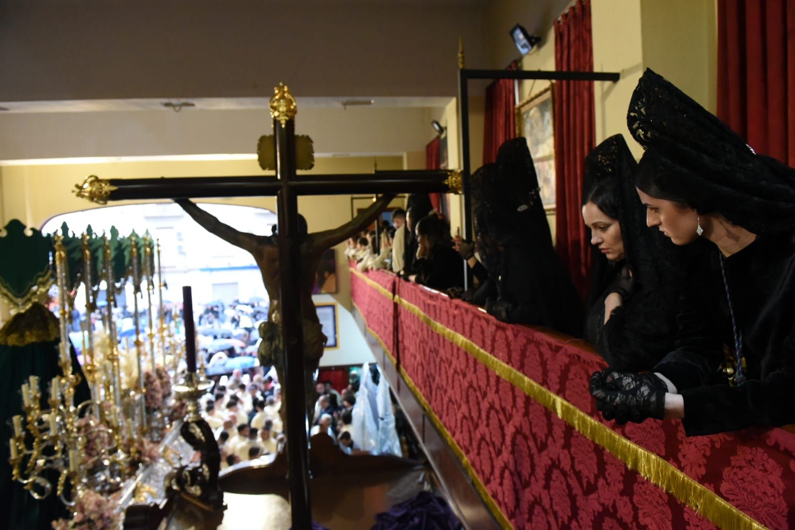 Nueva Esperanza, refugiada en la casa hermandad de Zamarrilla