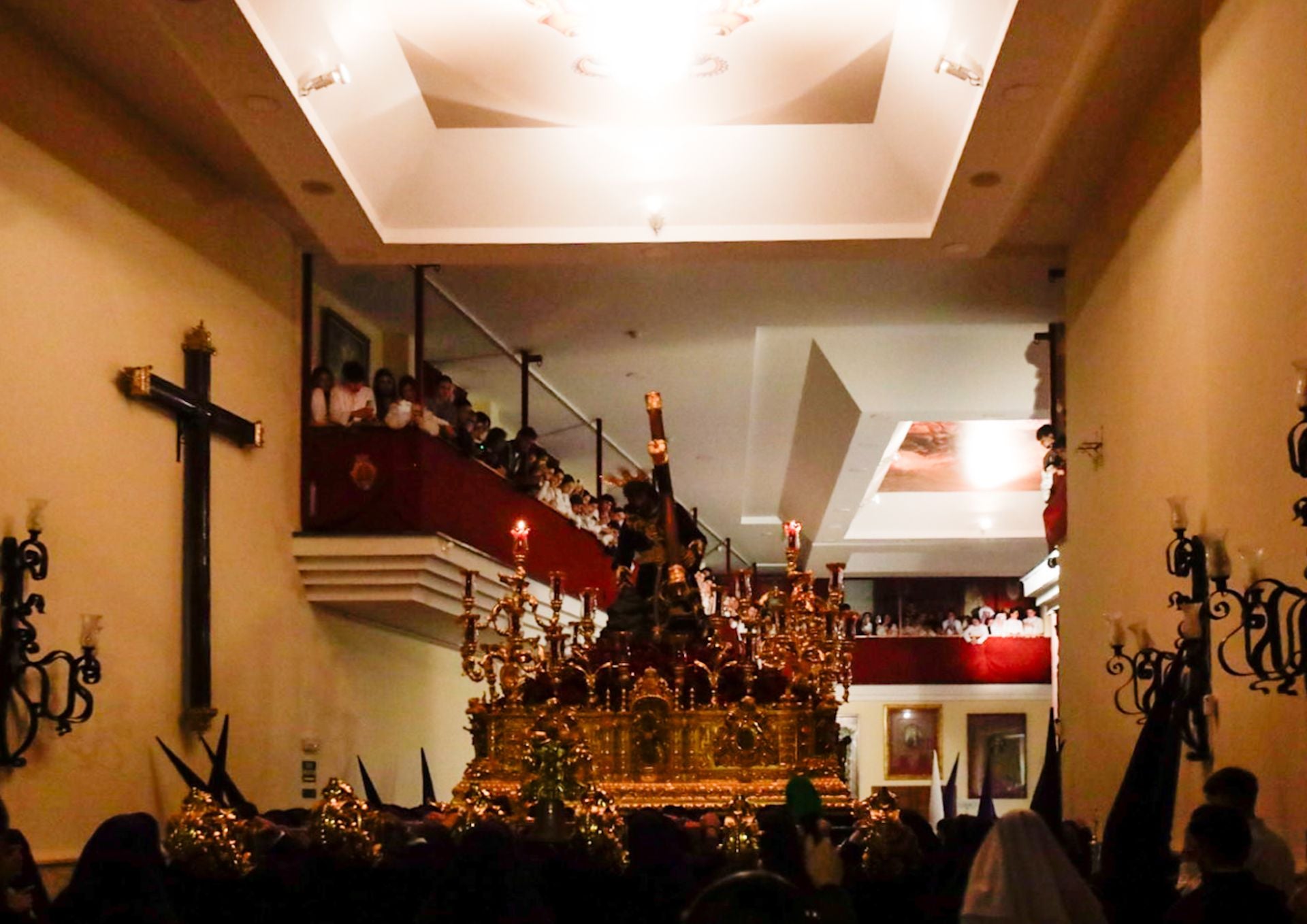 Momentos de la procesión de El Rocío