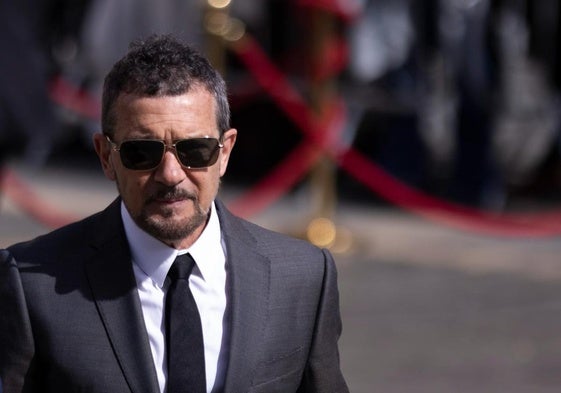 Antonio Banderas, en el traslado de Mena