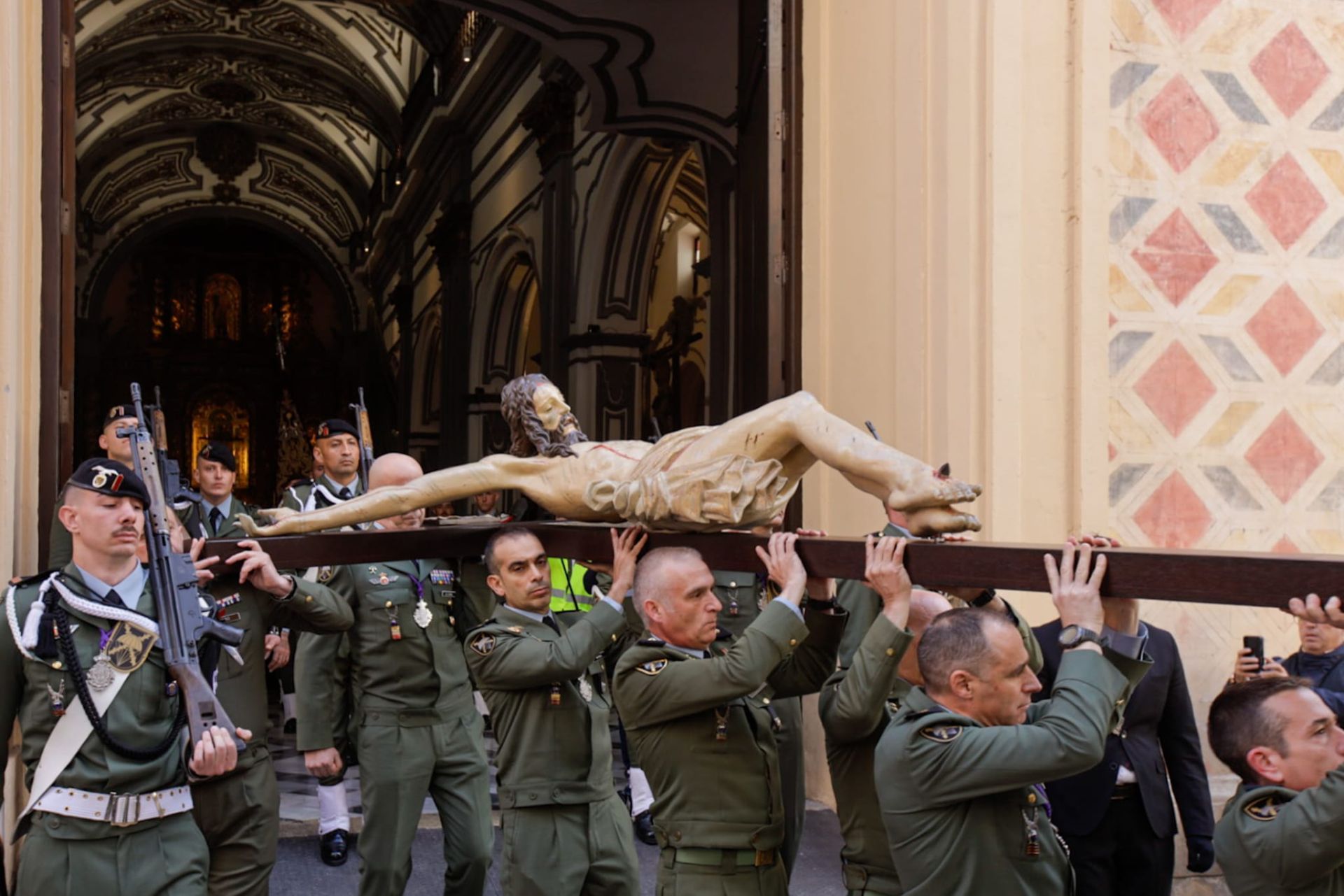 Traslado del Cristo de Ánimas de Ciegos