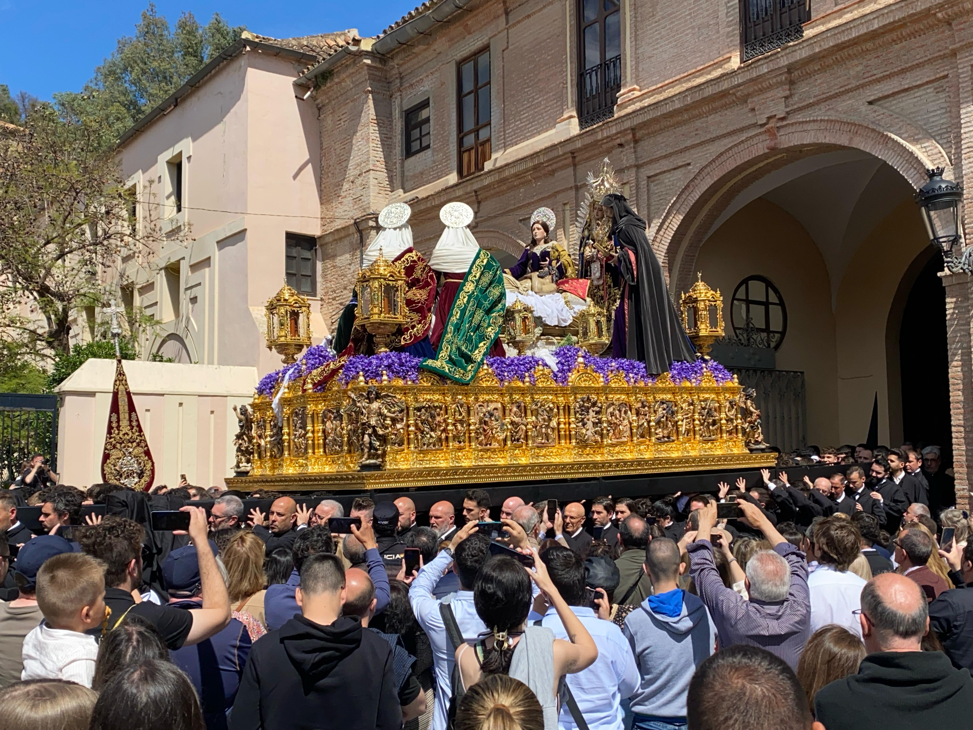 Monte Calvario sale en procesión este Viernes Santo en Málaga