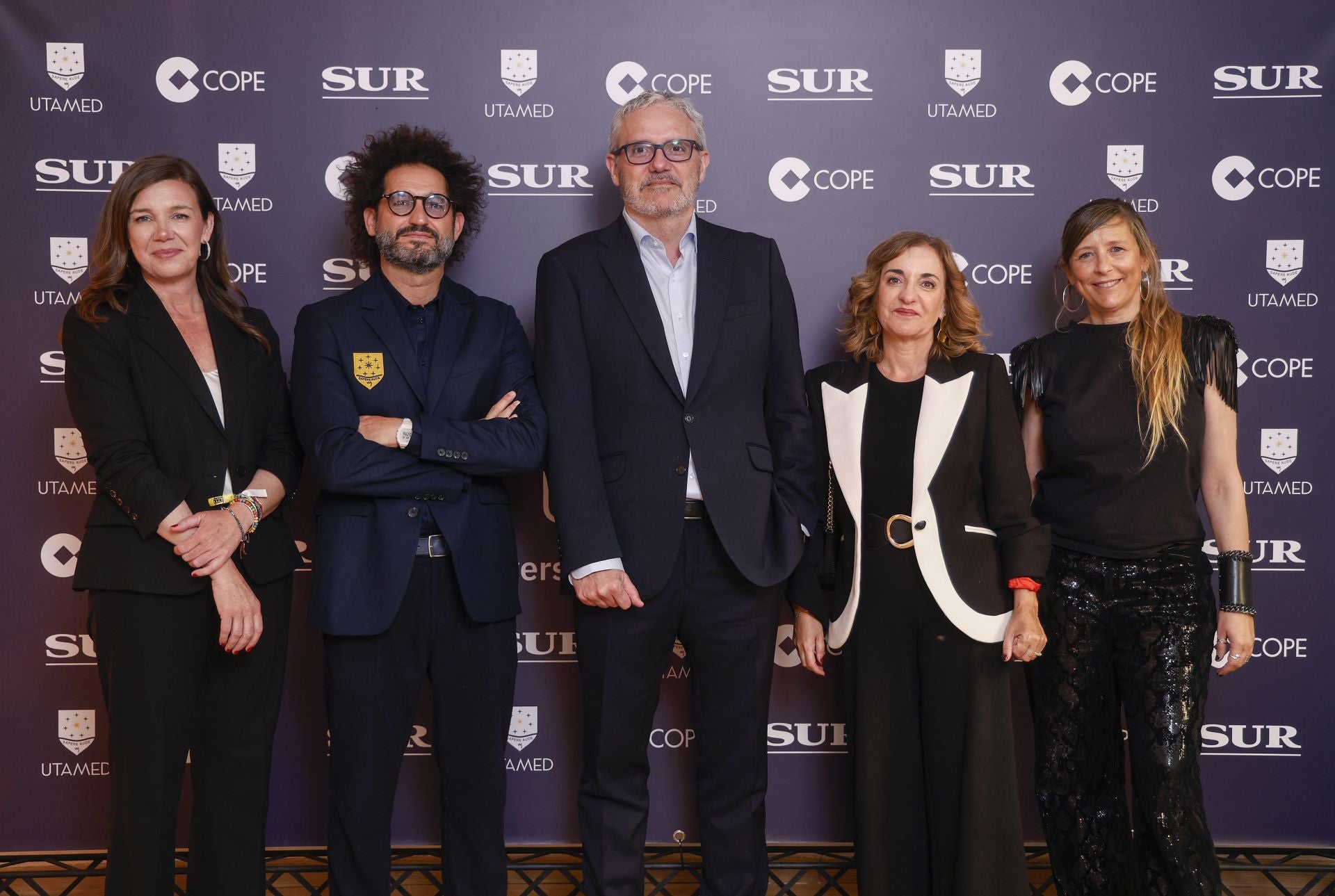 Ana Pérez-Bryan, Paco Ávila, Iñigo Barrenechea, Nieves García y Elvira Domínguez.