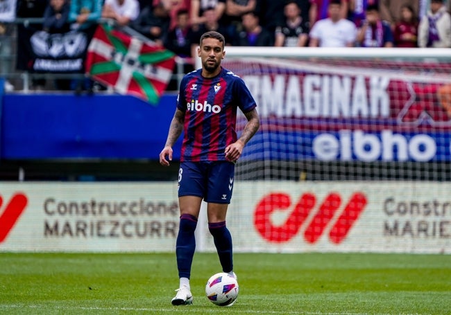 Matheus Pereira, el jugador con más calidad del Eibar.