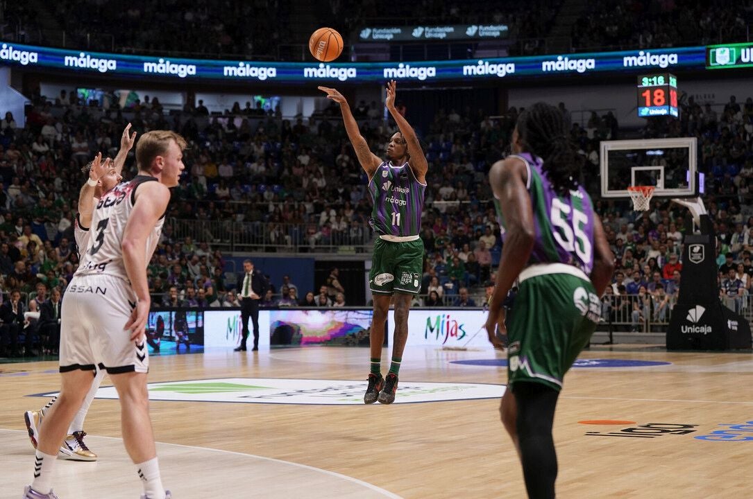 El Unicaja-Surne Bilbao, en imágenes