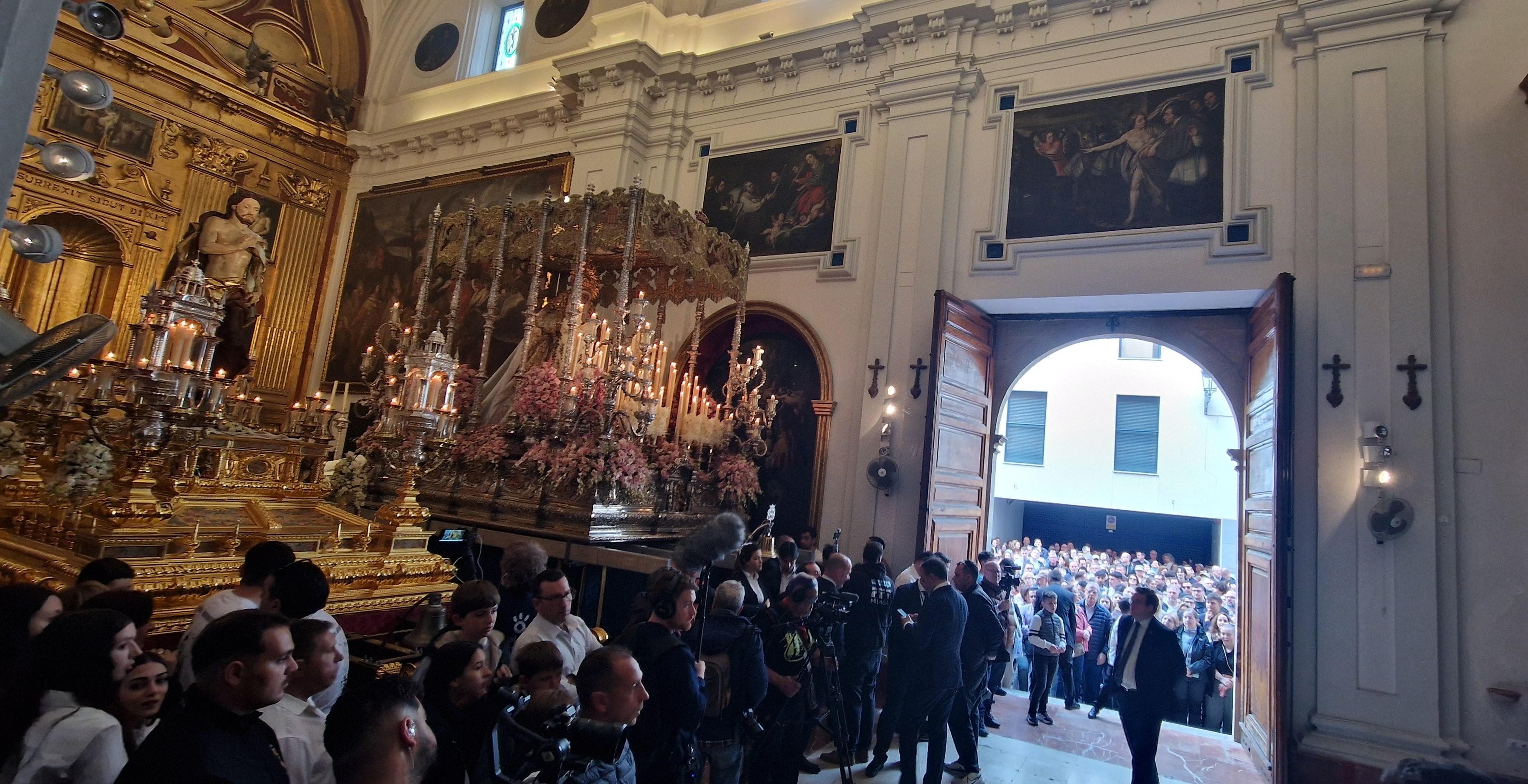 Suspenden la procesión del Resucitado por la probabilidad de precipitaciones
