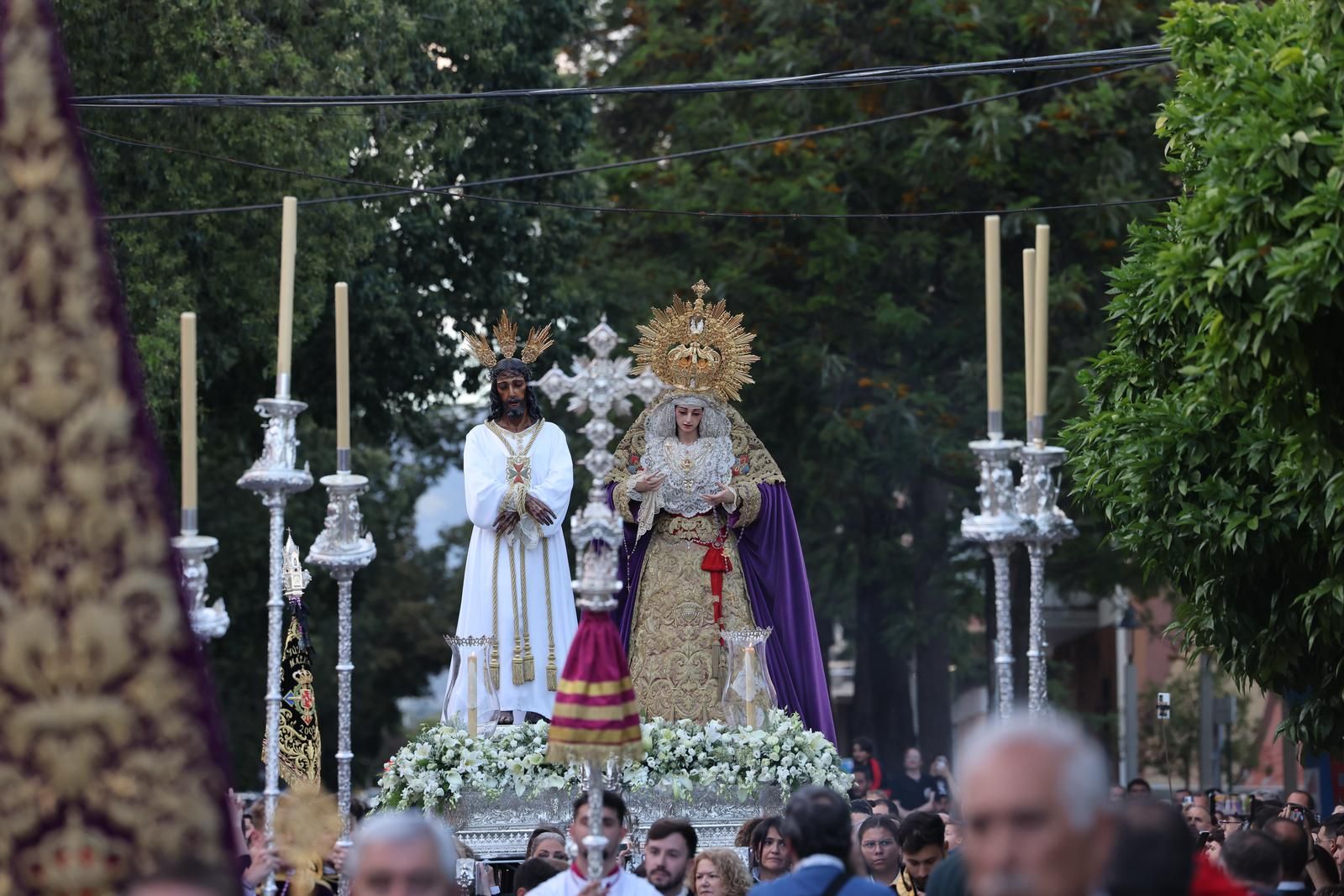 Traslado de Nuestro Señor Cautivo y la virgen de La Trinidad