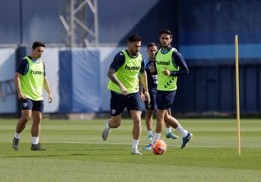 Sangalli se entrena con el grupo pero Aarón Ochoa continúa al margen