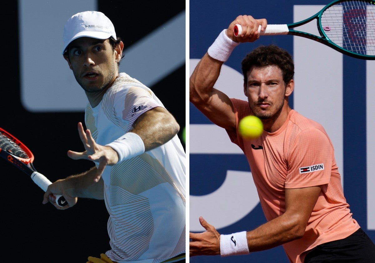 Borges o Carreño, primer rival para Davidovich en Madrid