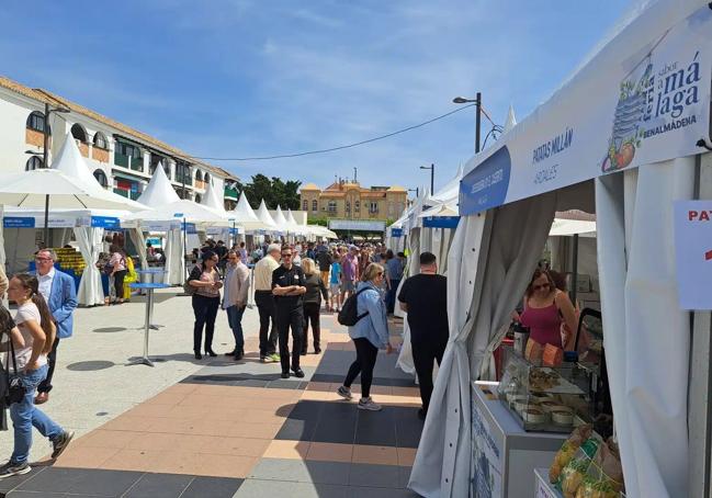 Mercado de productores en Arroyo de la Miel