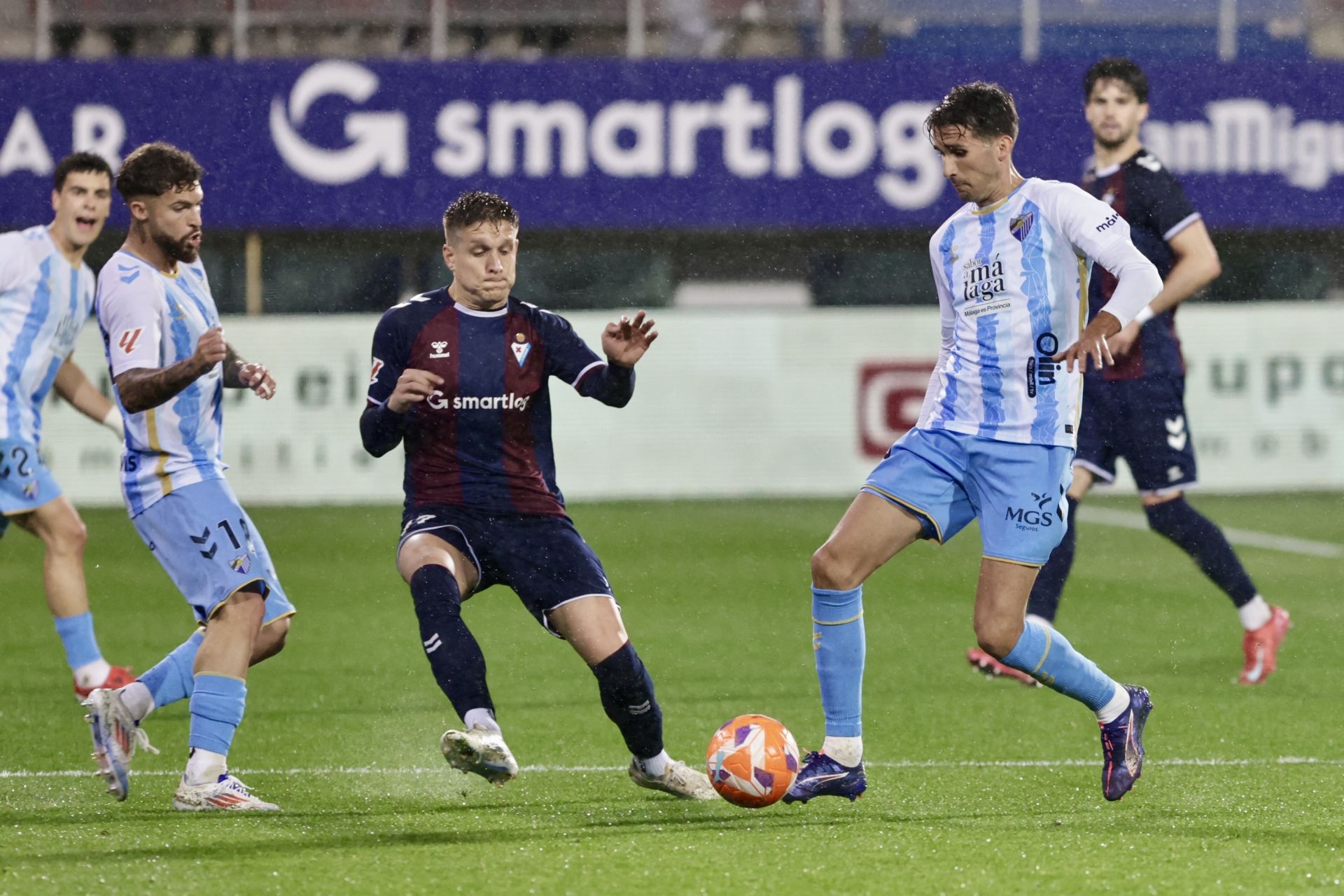 El Eibar- Málaga, en imágenes