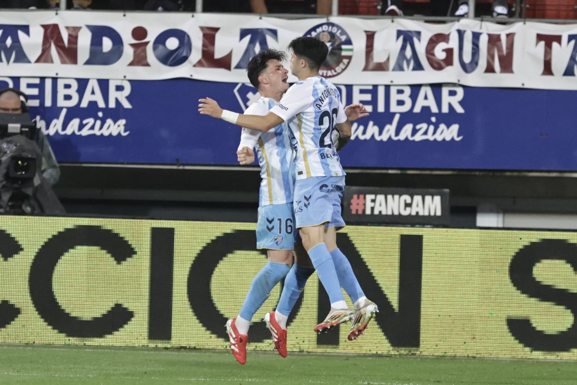 El Eibar- Málaga, en imágenes