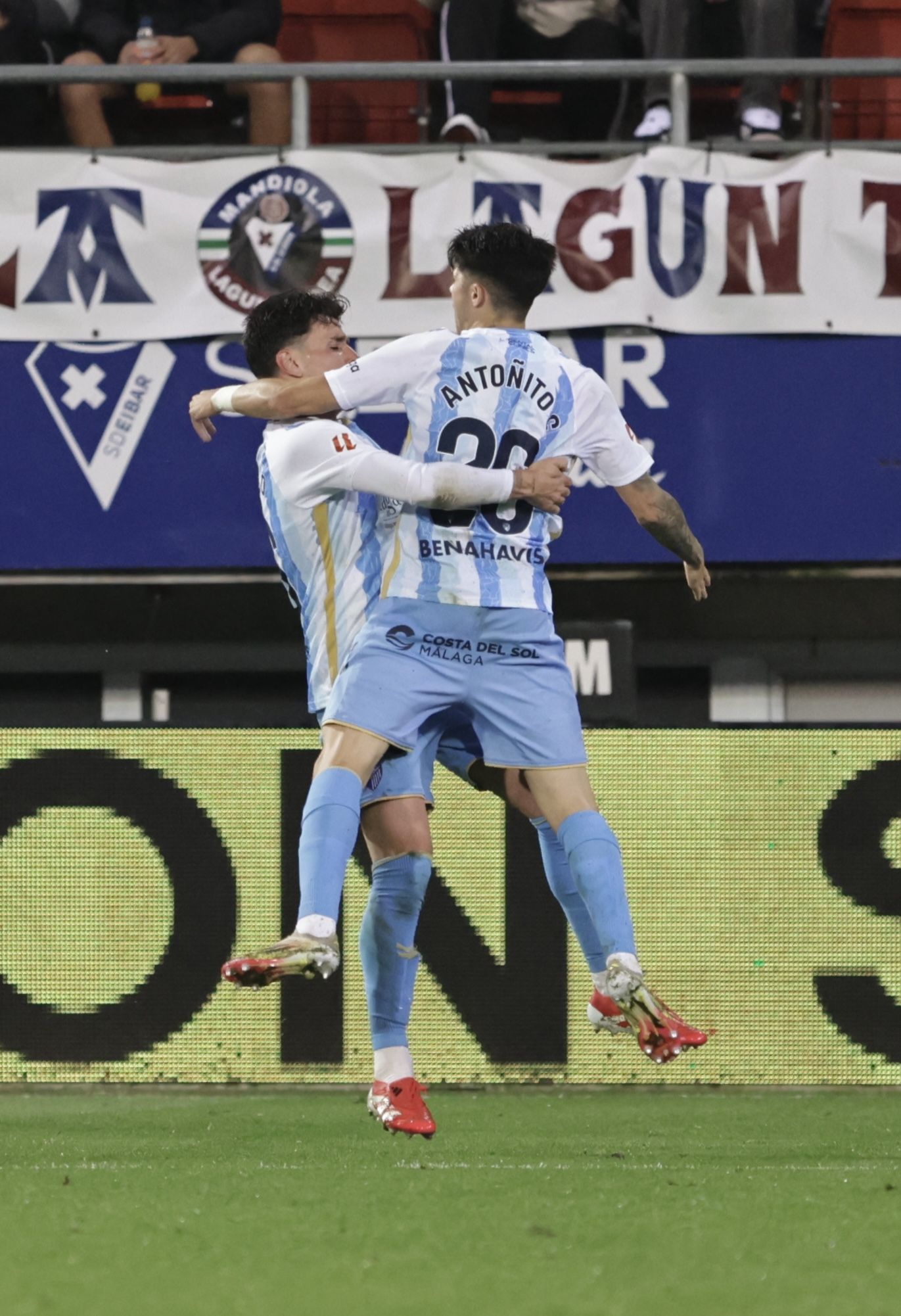 El Eibar- Málaga, en imágenes