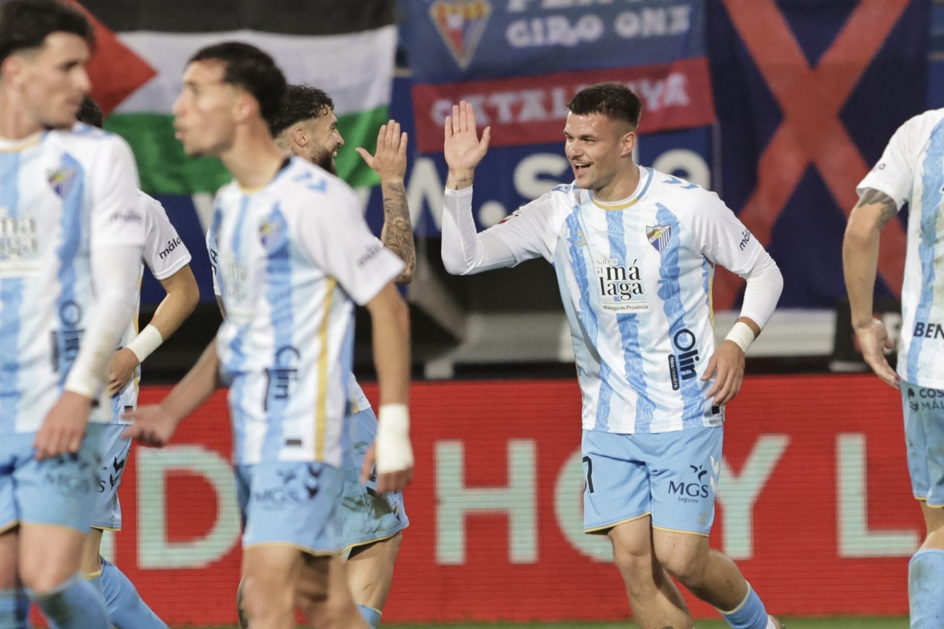 El Eibar- Málaga, en imágenes
