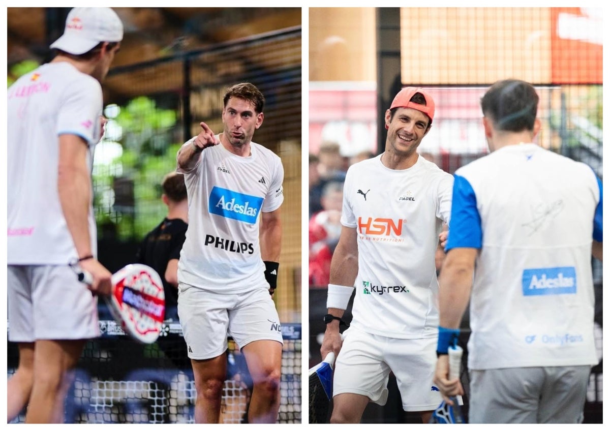 Álex Ruiz y Momo González se clasifican para octavos de final del Premier Padel de Bruselas