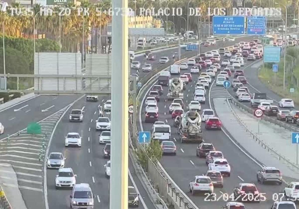 Fallece un motorista de 35 años tras una colisión con un turismo en la MA-20 de Málaga