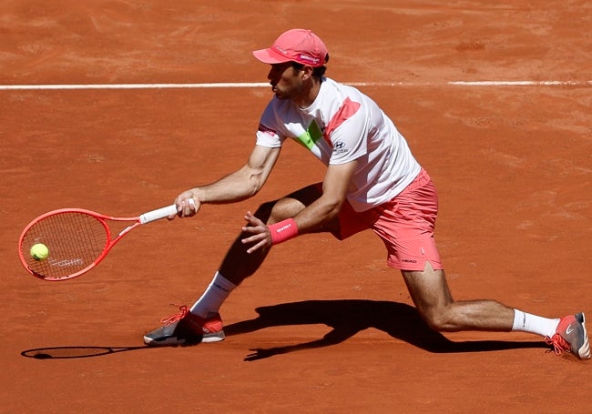 Nuno Borges. en el duelo de este miércoles ante Pablo Carreño.
