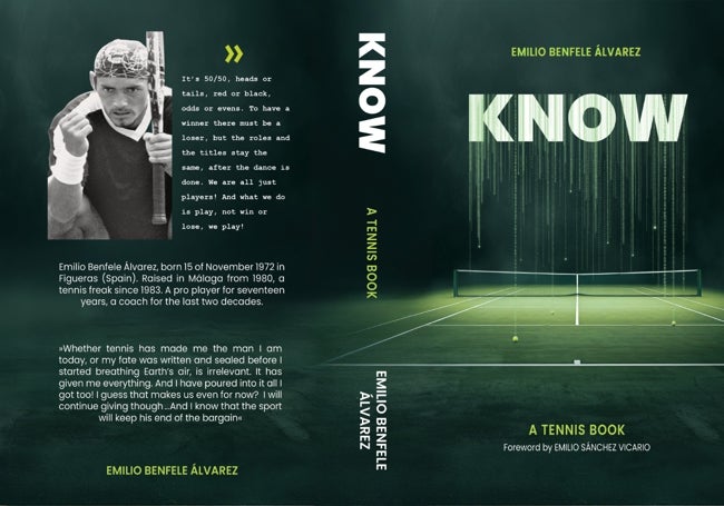 Contraportada y portada del libro.