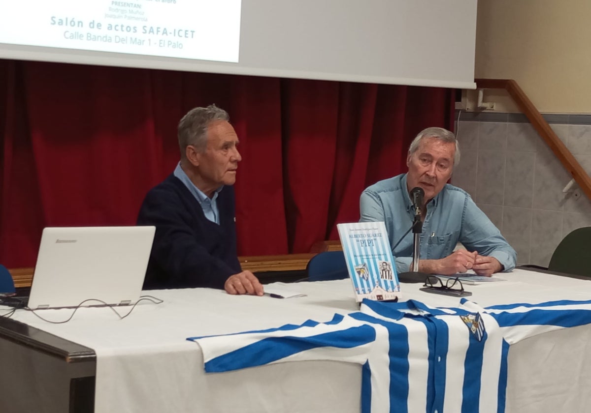 Juan Antonio Rodríguez presenta la biografía de Pipi, leyenda del CD Málaga de los 60
