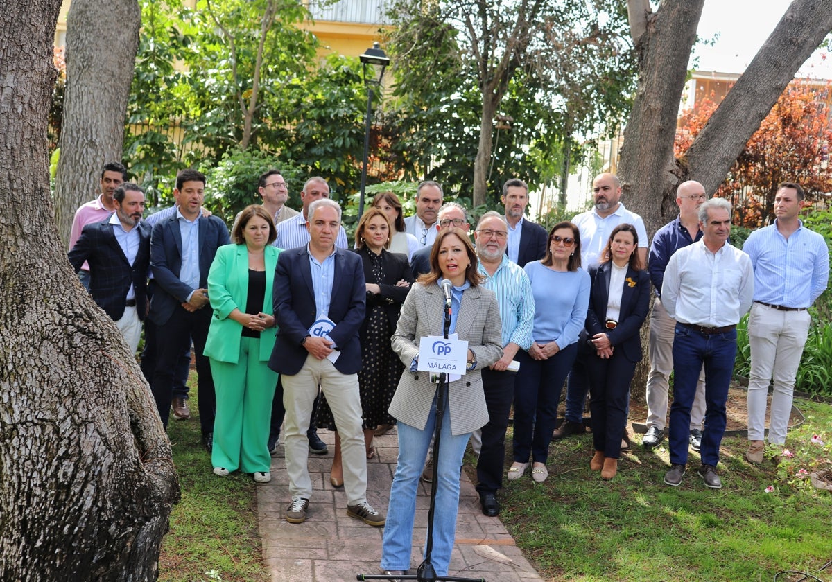 Reunión del Consejo de Alcaldes del PP, en Alhaurín de la Torre.