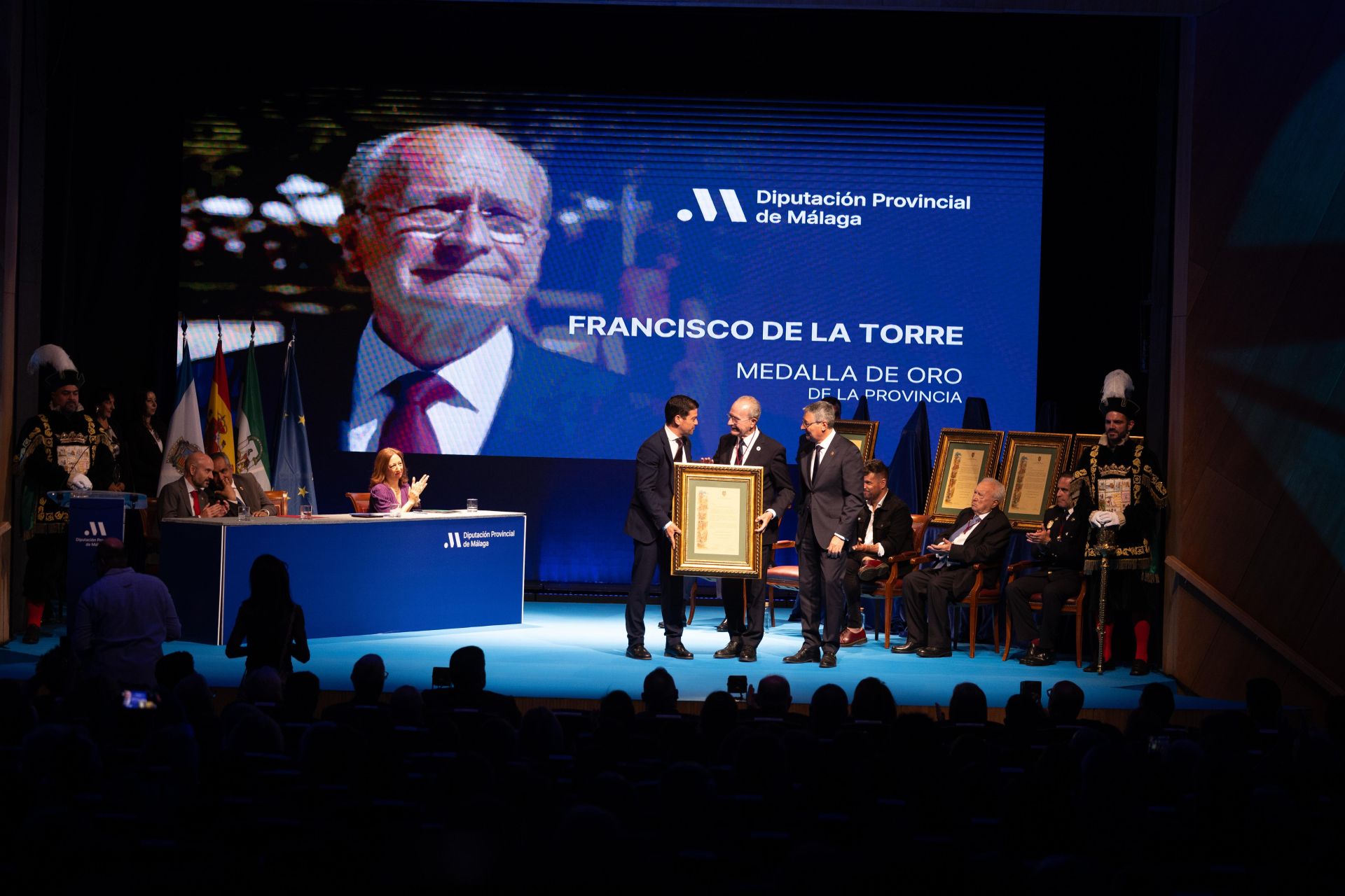 La Diputación de Málaga entrega sus medallas de oro en el Día de la Provincia 2025