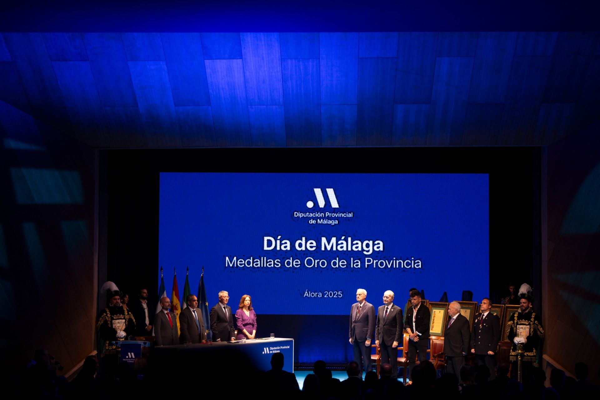 La Diputación de Málaga entrega sus medallas de oro en el Día de la Provincia 2025
