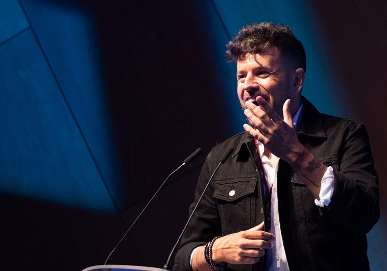 Pablo López, durante el acto celebrado en la Diputación.