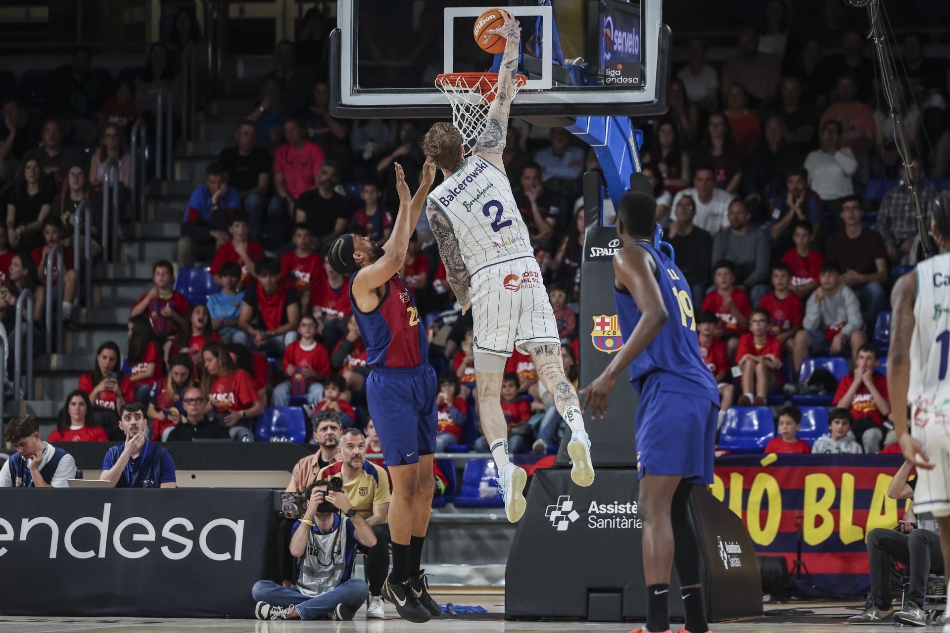 Las mejores imágenes del Barcelona-Unicaja