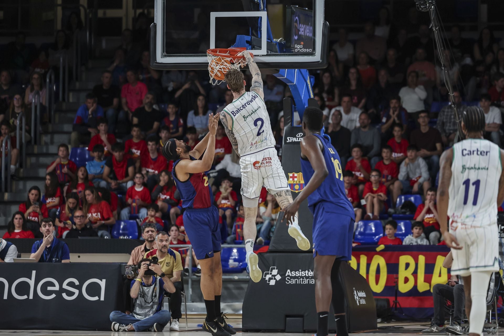 Las mejores imágenes del Barcelona-Unicaja