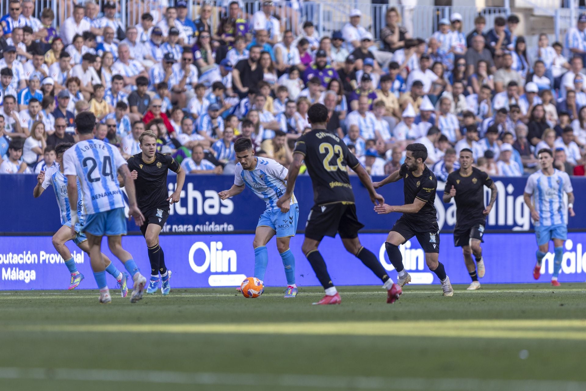 Las mejores imágenes del Málaga-Castellón