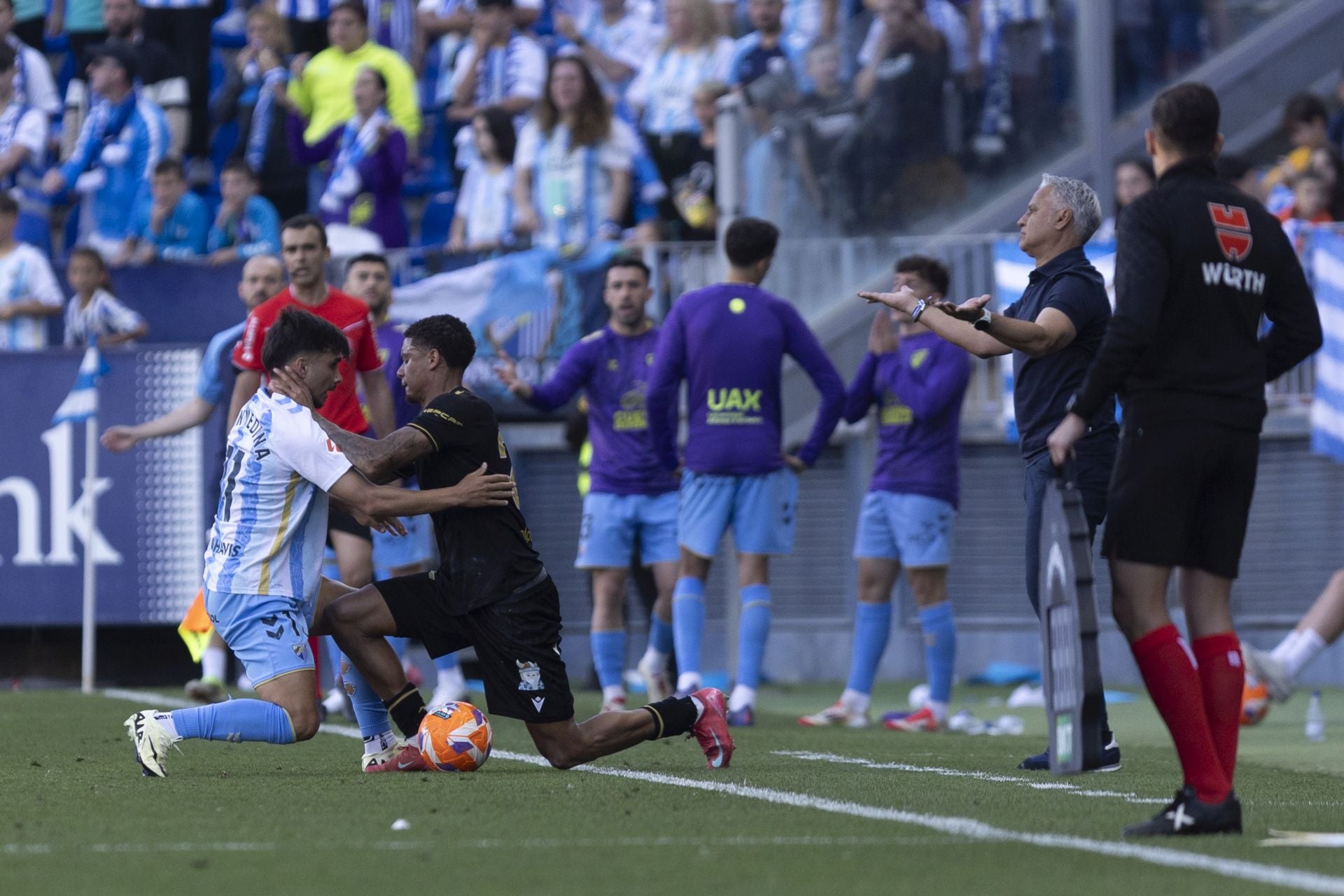 Las mejores imágenes del Málaga-Castellón