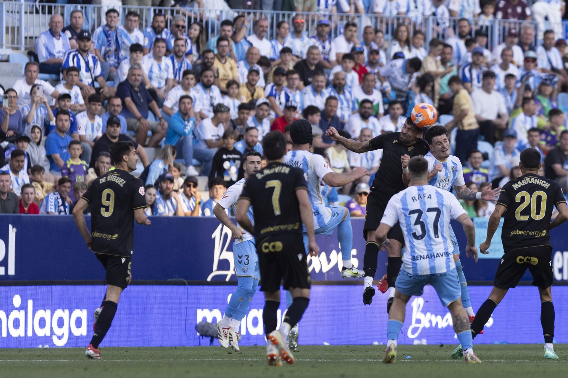 Las mejores imágenes del Málaga-Castellón