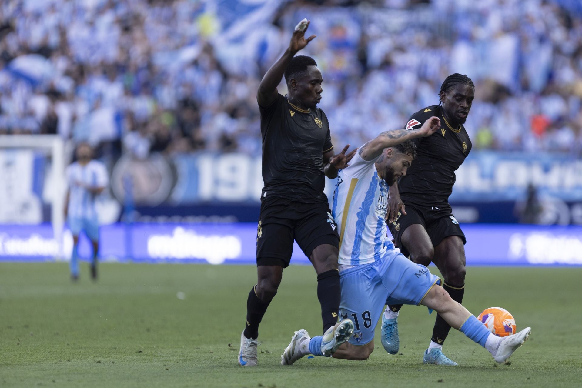 Las mejores imágenes del Málaga-Castellón