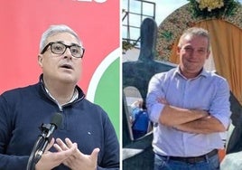 Navarro, a la izquierda de la imagen, y Ruiz Jaime, a la derecha.