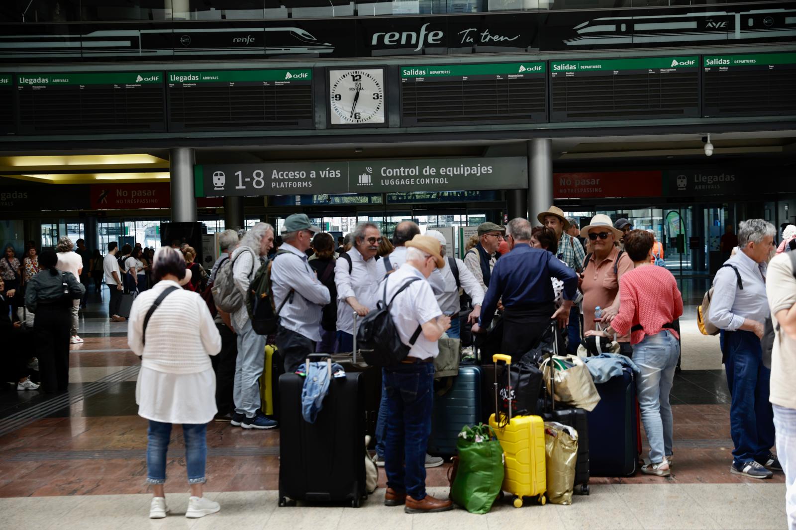 Apagón generalizado en España: así afecta a Málaga, en imágenes