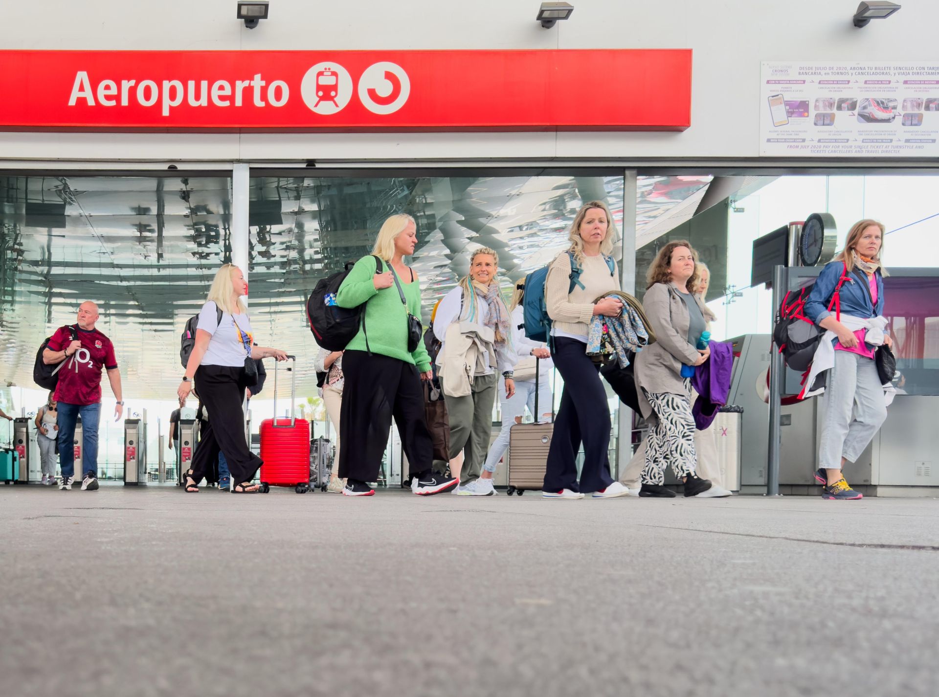 Reapertura del Cercanías al aeropuerto.