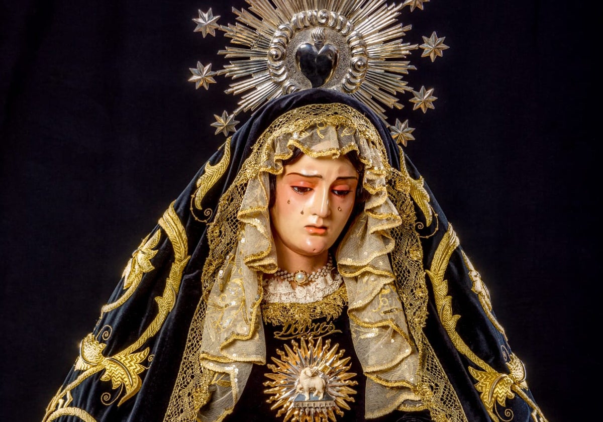 Francisco Naranjo restaurará la Virgen de los Dolores de Churriana