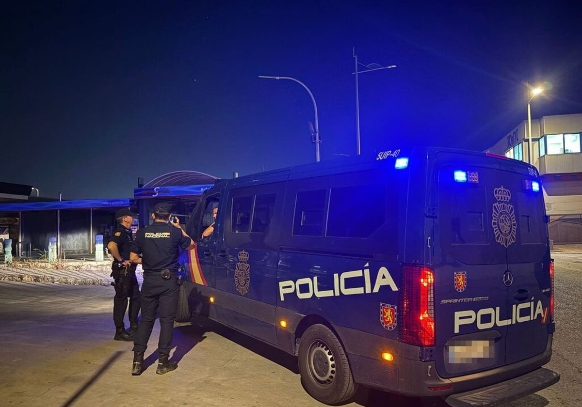 Un destello azul en la noche más oscura de Málaga