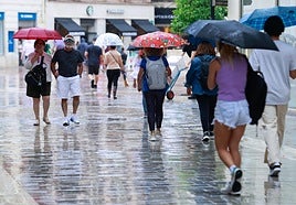 Nuevo cambio de tiempo: los municipios de Málaga con más probabilidad de lluvias este miércoles