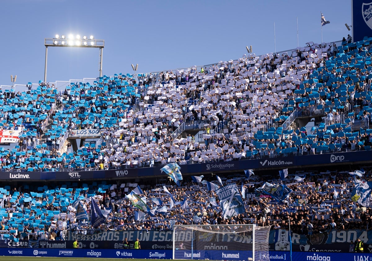 Sólo quedan 100 entradas para el derbi andaluz del Málaga frente al Granada en La Rosaleda
