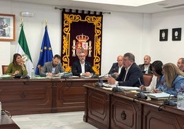 Pleno en el Ayuntamiento de Mijas.