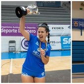Cristina Cruzado, una nueva malagueña en la élite del vóley