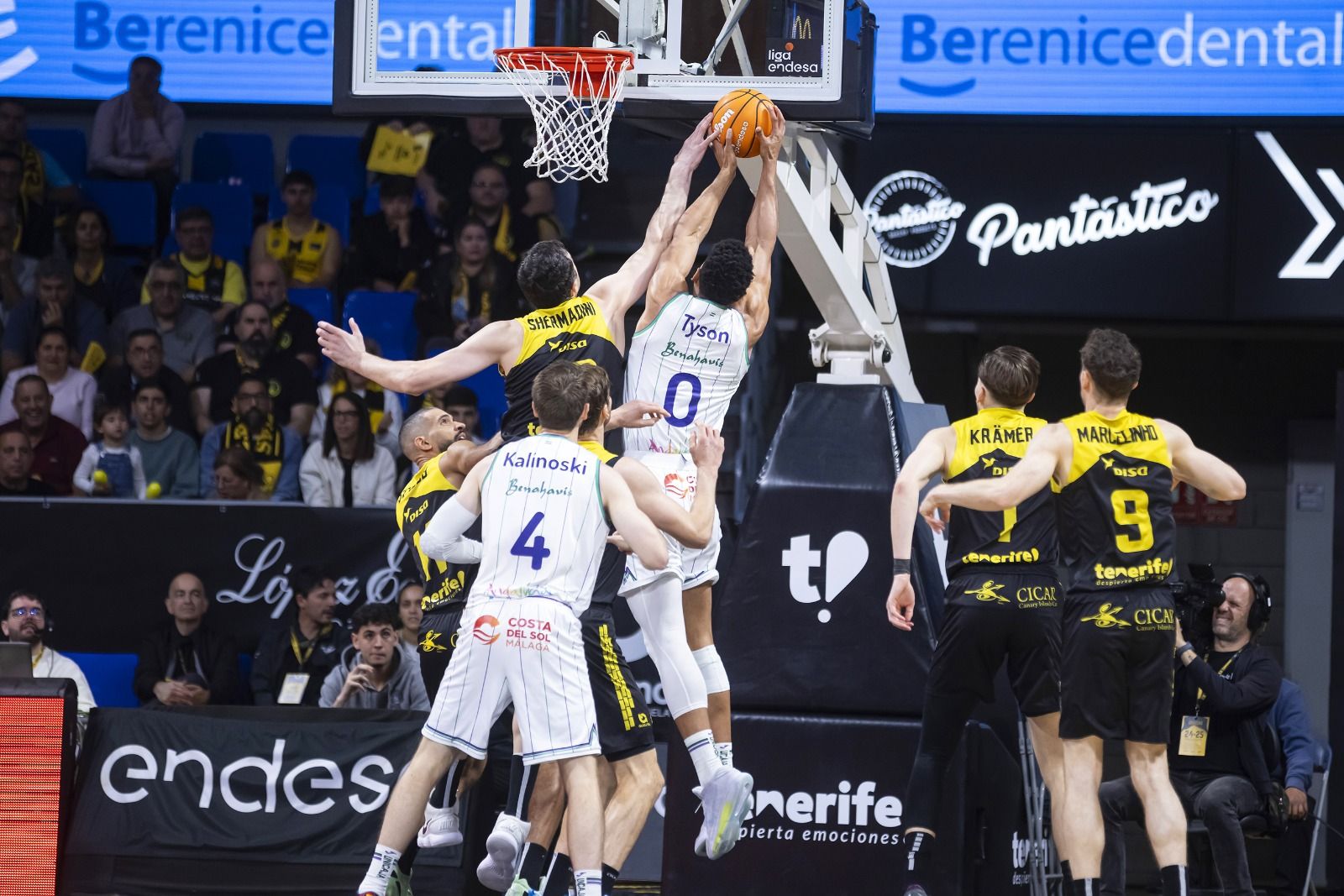 Las mejores imágenes del Tenerife-Unicaja