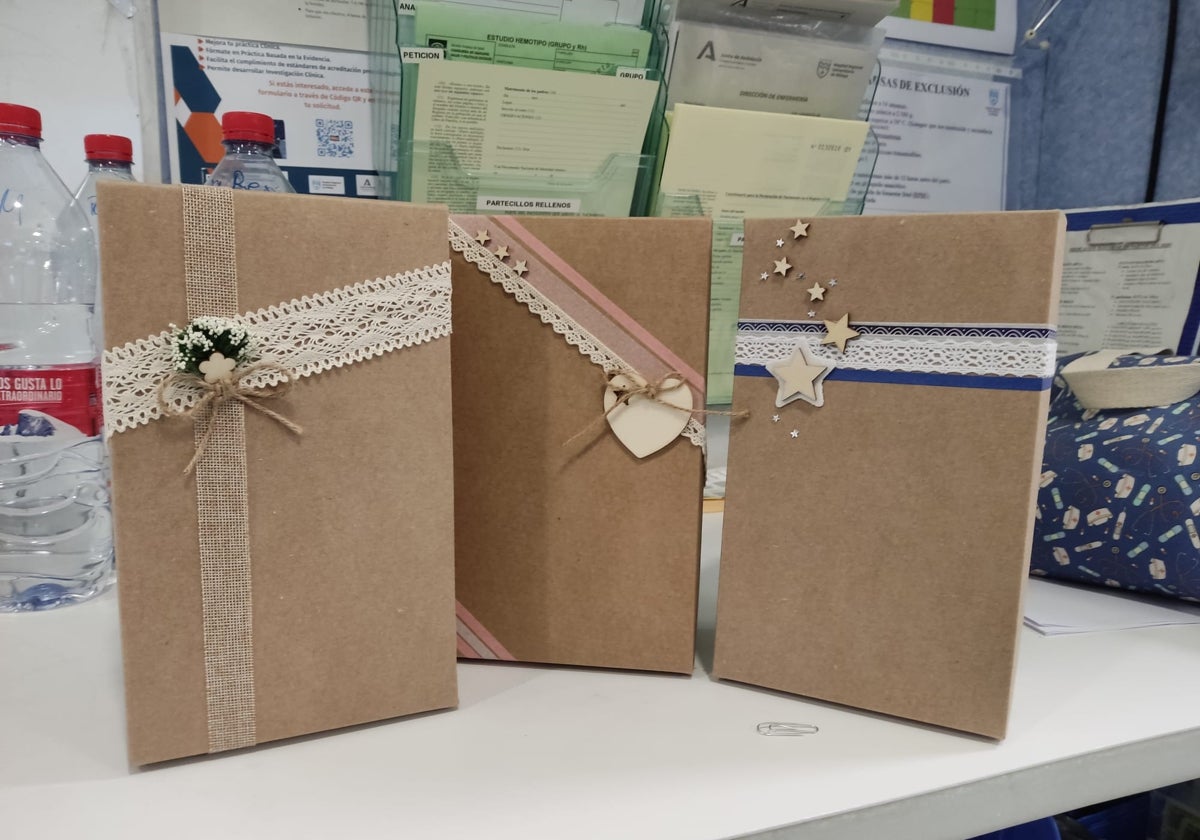 Una caja de recuerdos para superar el dolor cuando muere un bebé