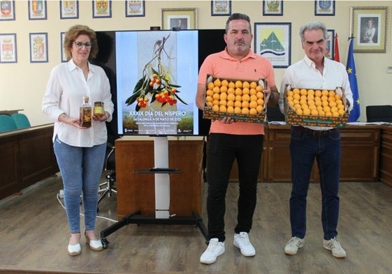 Acto de presentación de la fiesta gastronómica de Sayalonga en la Mancomunidad Oriental.