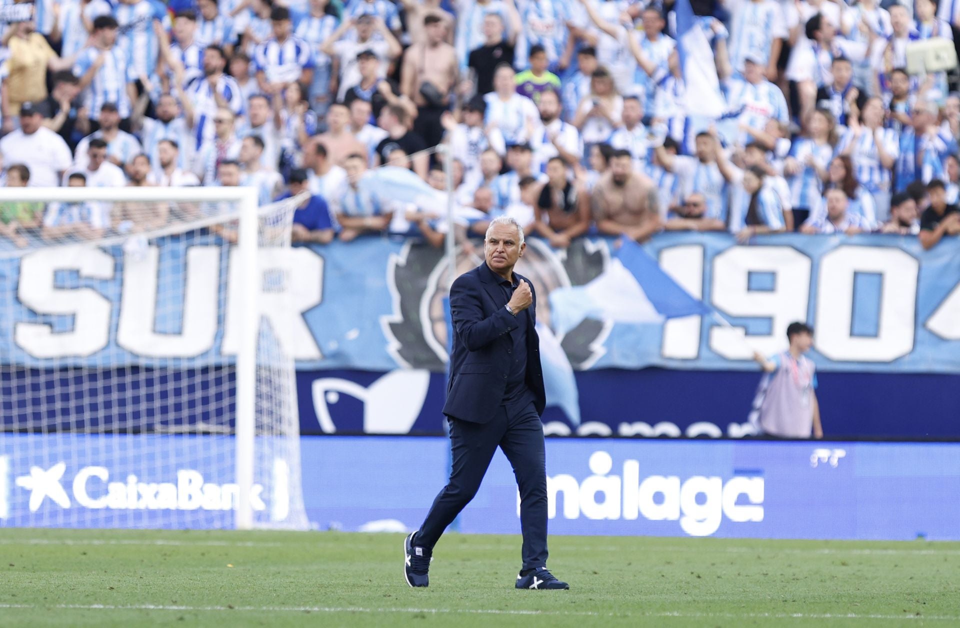 El Málaga-Granada en La Rosaleda, en imágenes