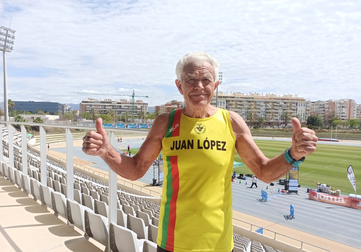 El espectacular récord del mundo máster de Juan López, el más veterano del campeonato