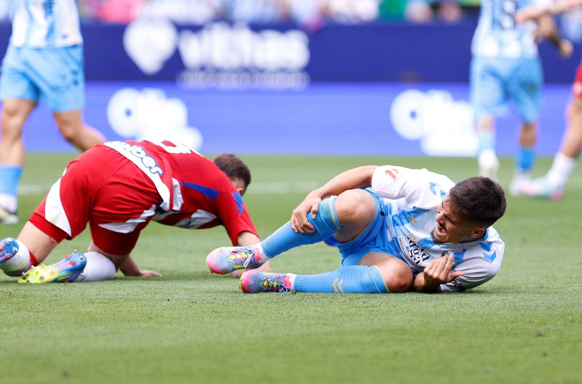 El Málaga-Granada en La Rosaleda, en imágenes