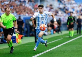 El Málaga-Granada en La Rosaleda, en imágenes