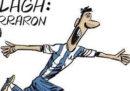 La actualidad deportiva del mes de mayo, en las viñetas de Pachi